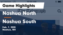 Nashua North  vs Nashua  South Game Highlights - Feb. 7, 2020