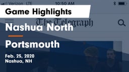 Nashua North  vs Portsmouth  Game Highlights - Feb. 25, 2020