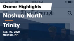 Nashua North  vs Trinity  Game Highlights - Feb. 28, 2020