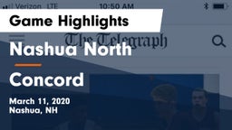 Nashua North  vs Concord  Game Highlights - March 11, 2020