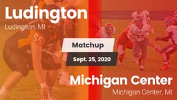 Matchup: Ludington High vs. Michigan Center  2020