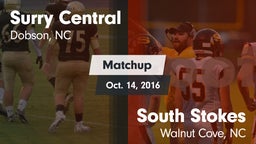 Matchup: Surry Central High vs. South Stokes  2016