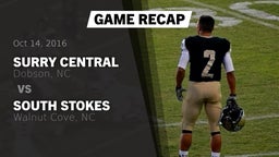 Recap: Surry Central  vs. South Stokes  2016