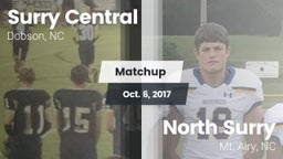 Matchup: Surry Central High vs. North Surry  2017