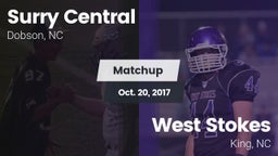 Matchup: Surry Central High vs. West Stokes  2017