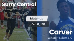 Matchup: Surry Central High vs. Carver  2017