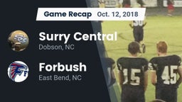 Recap: Surry Central  vs. Forbush  2018