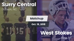 Matchup: Surry Central High vs. West Stokes  2018