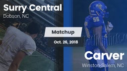 Matchup: Surry Central High vs. Carver  2018