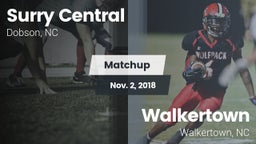 Matchup: Surry Central High vs. Walkertown  2018