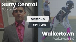 Matchup: Surry Central High vs. Walkertown  2019