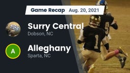 Recap: Surry Central  vs. Alleghany  2021