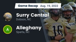 Recap: Surry Central  vs. Alleghany  2022