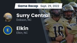 Recap: Surry Central  vs. Elkin  2022