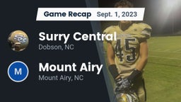 Recap: Surry Central  vs. Mount Airy  2023