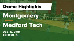 Montgomery  vs Medford Tech  Game Highlights - Dec. 29, 2018