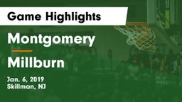 Montgomery  vs Millburn  Game Highlights - Jan. 6, 2019
