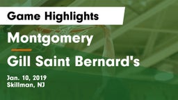 Montgomery  vs Gill Saint Bernard's Game Highlights - Jan. 10, 2019