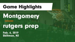 Montgomery  vs rutgers prep Game Highlights - Feb. 6, 2019