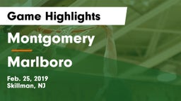 Montgomery  vs Marlboro  Game Highlights - Feb. 25, 2019