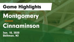 Montgomery  vs Cinnaminson  Game Highlights - Jan. 10, 2020