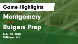 Montgomery  vs Rutgers Prep  Game Highlights - Feb. 18, 2020