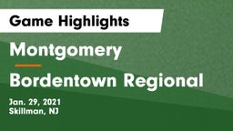 Montgomery  vs Bordentown Regional  Game Highlights - Jan. 29, 2021