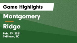 Montgomery  vs Ridge  Game Highlights - Feb. 23, 2021