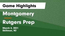 Montgomery  vs Rutgers Prep  Game Highlights - March 4, 2021