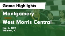 Montgomery  vs West Morris Central  Game Highlights - Jan. 8, 2022