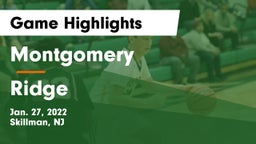 Montgomery  vs Ridge  Game Highlights - Jan. 27, 2022