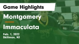 Montgomery  vs Immaculata  Game Highlights - Feb. 1, 2022