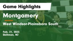Montgomery  vs West Windsor-Plainsboro South  Game Highlights - Feb. 21, 2023