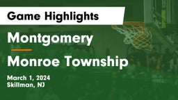 Montgomery  vs Monroe Township  Game Highlights - March 1, 2024