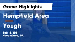 Hempfield Area  vs Yough  Game Highlights - Feb. 8, 2021