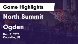 North Summit  vs Ogden  Game Highlights - Dec. 9, 2020