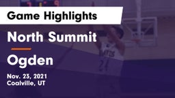 North Summit  vs Ogden  Game Highlights - Nov. 23, 2021