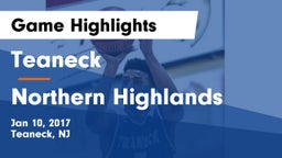 Teaneck  vs Northern Highlands  Game Highlights - Jan 10, 2017