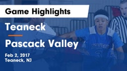 Teaneck  vs Pascack Valley  Game Highlights - Feb 2, 2017