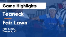 Teaneck  vs Fair Lawn  Game Highlights - Feb 4, 2017