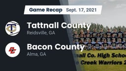 Recap: Tattnall County  vs. Bacon County  2021