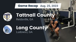 Recap: Tattnall County  vs. Long County  2023