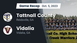 Recap: Tattnall County  vs. Vidalia  2023