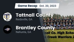 Recap: Tattnall County  vs. Brantley County  2023
