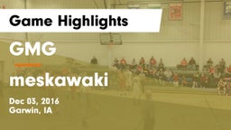 GMG  vs meskawaki Game Highlights - Dec 03, 2016