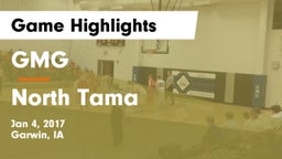 GMG  vs North Tama Game Highlights - Jan 4, 2017