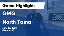 GMG  vs North Tama  Game Highlights - Jan. 18, 2022
