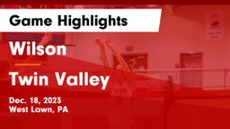 Wilson  vs Twin Valley  Game Highlights - Dec. 18, 2023