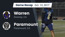 Recap: Warren  vs. Paramount  2017