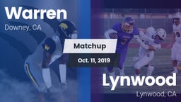 Matchup: Warren  vs. Lynwood  2019